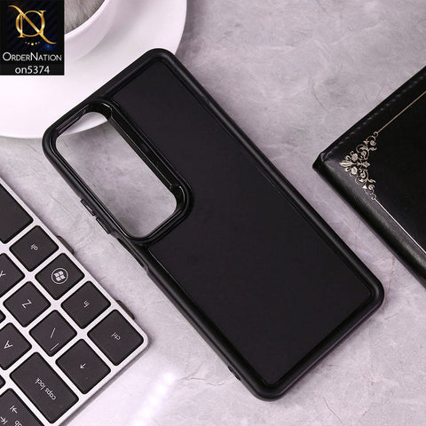 Oppo A60 Cover - Black - Four Sided Airbag Bumper Shockproof Soft Case