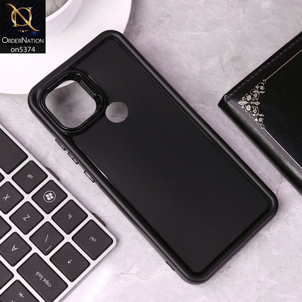 Xiaomi Redmi A1 Plus Cover - Black - Four Sided Airbag Bumper Shockproof Soft Case
