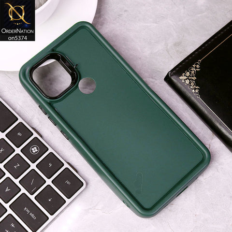 Xiaomi Redmi A1 Plus Cover - Green - Four Sided Airbag Bumper Shockproof Soft Case