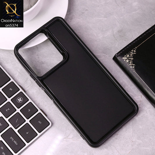 Xiaomi Poco C65 Cover - Black - Four Sided Airbag Bumper Shockproof Soft Case