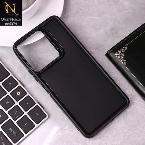 Xiaomi Poco C65 Cover - Black - Four Sided Airbag Bumper Shockproof Soft Case