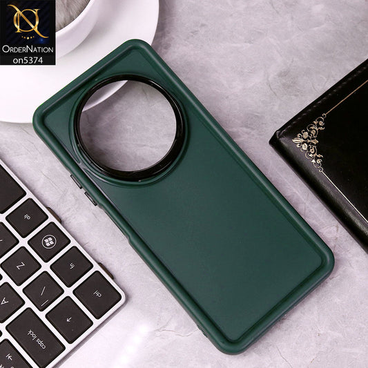 Xiaomi Poco C75 Cover - Green - Four Sided Airbag Bumper Shockproof Soft Case
