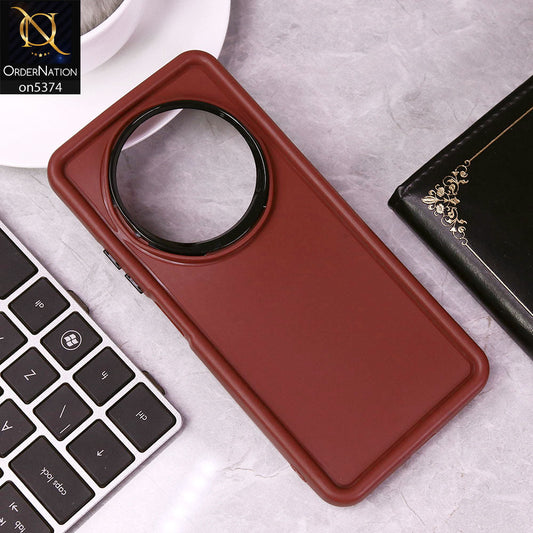 Xiaomi Poco C75 Cover - Red - Four Sided Airbag Bumper Shockproof Soft Case