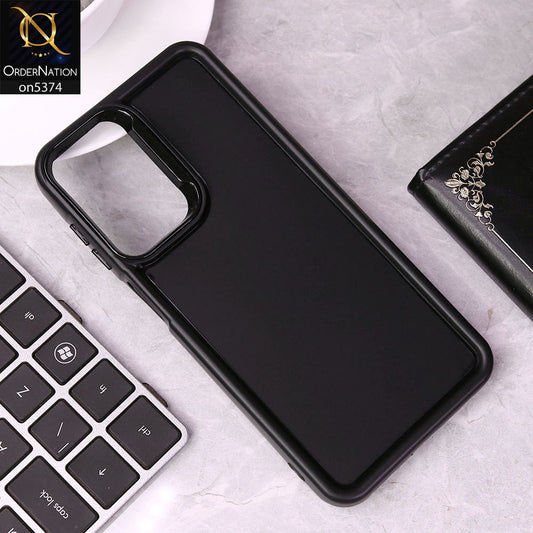 Vivo Y17s Cover - Black - Four Sided Airbag Bumper Shockproof Soft Case