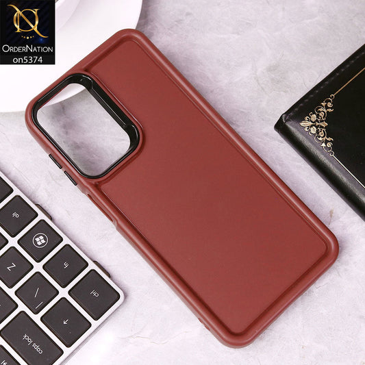 Vivo Y28 4G Cover - Red - Four Sided Airbag Bumper Shockproof Soft Case