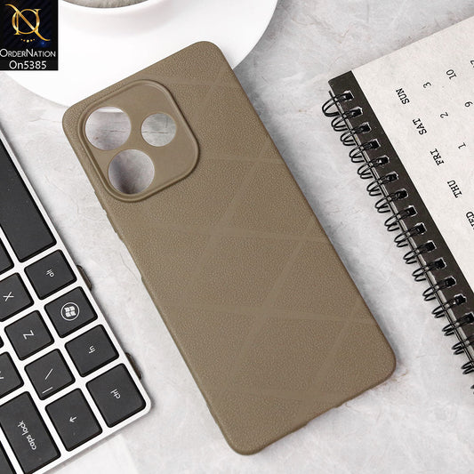 Oppo A5 Pro 5G Cover - Skin -  Leather Texture Soft Case With Camera Protection