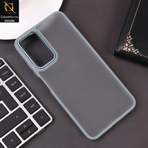 Xiaomi Redmi Note 11S Cover - Sierra Blue -  New Color Translucent Matte Shockproof Soft Borders Case