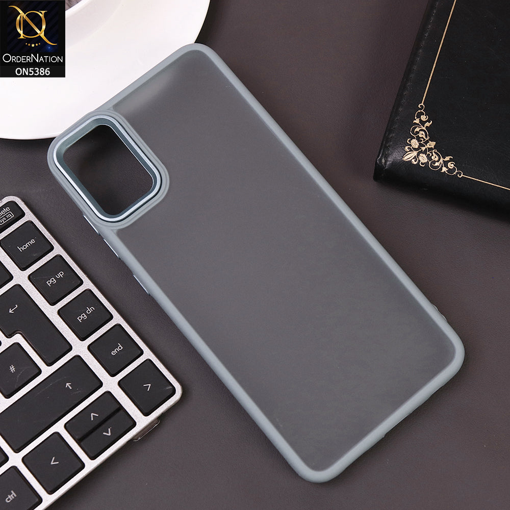 Samsung Galaxy A05 Cover - Sierra Blue -  New Color Translucent Matte Shockproof Soft Borders Case