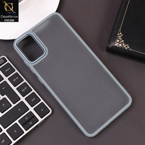 Samsung Galaxy A05 Cover - Sierra Blue -  New Color Translucent Matte Shockproof Soft Borders Case