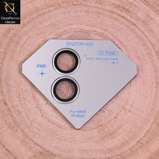 iPhone 17 Camera Protector - Silver - Kuzoom Preimium Quality Camera Lens Protector