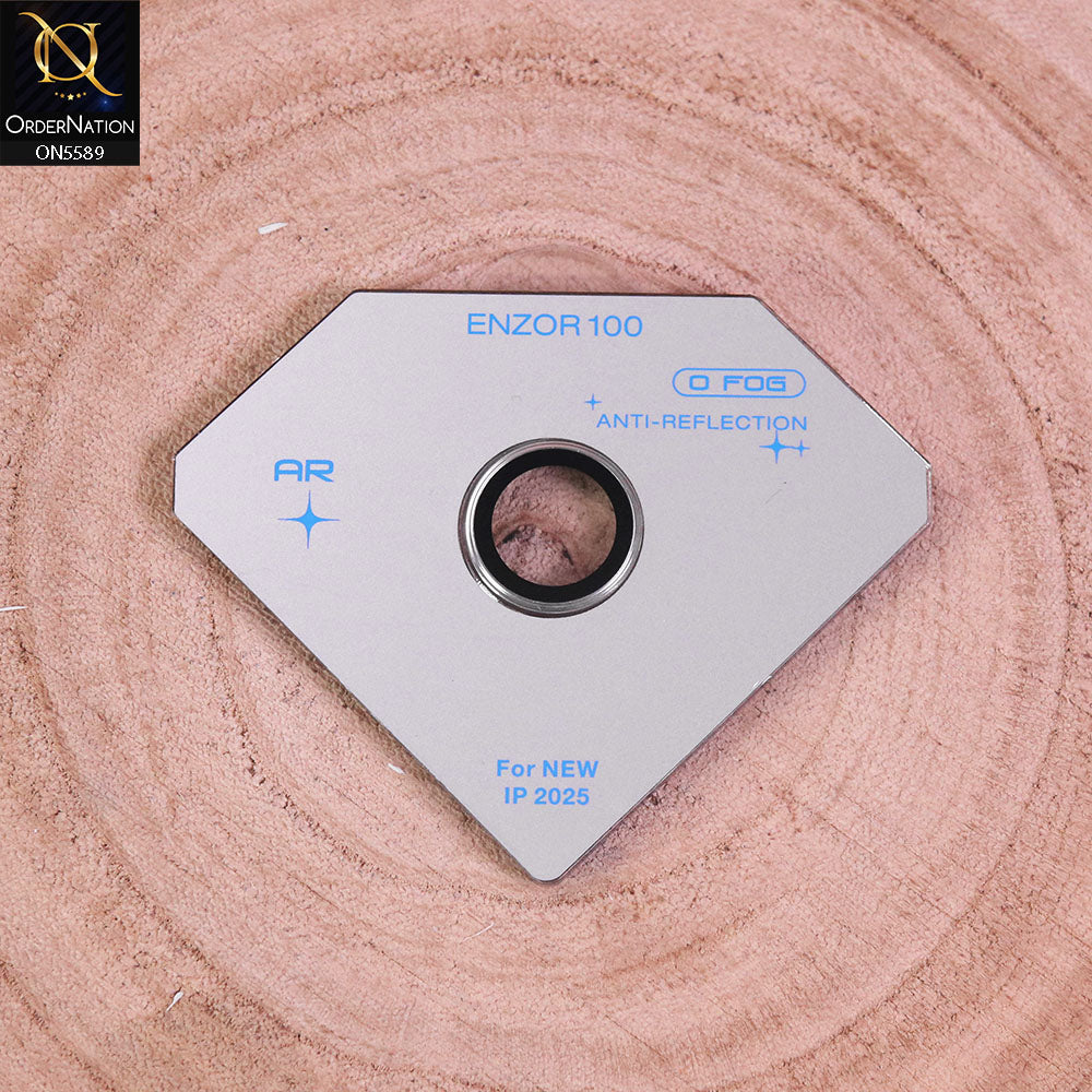 iPhone 17 Air Camera Protector - Silver - Kuzoom Preimium Quality Camera Lens Protector