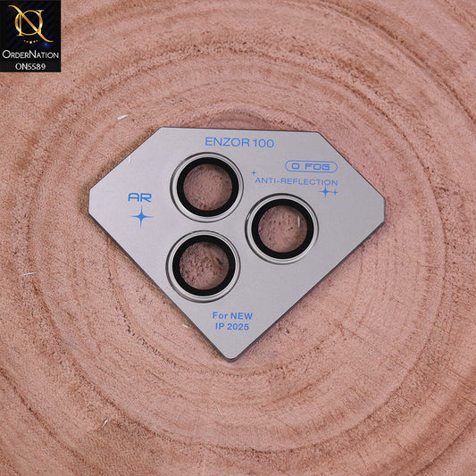 iPhone 17 Pro Camera Protector - Gray - Kuzoom Preimium Quality Camera Lens Protector