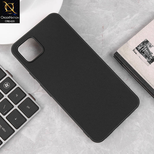 Google Pixel 4 XL Cover - Black - New Dotted Leather Texture Soft Borders Case