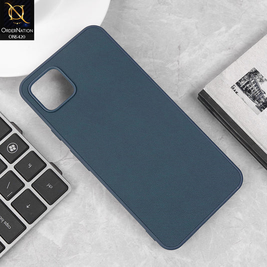 Google Pixel 4 XL Cover - Blue - New Dotted Leather Texture Soft Borders Case