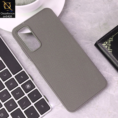 Samsung Galaxy A32 Cover - Gray - New Dotted Leather Texture Soft Borders Case