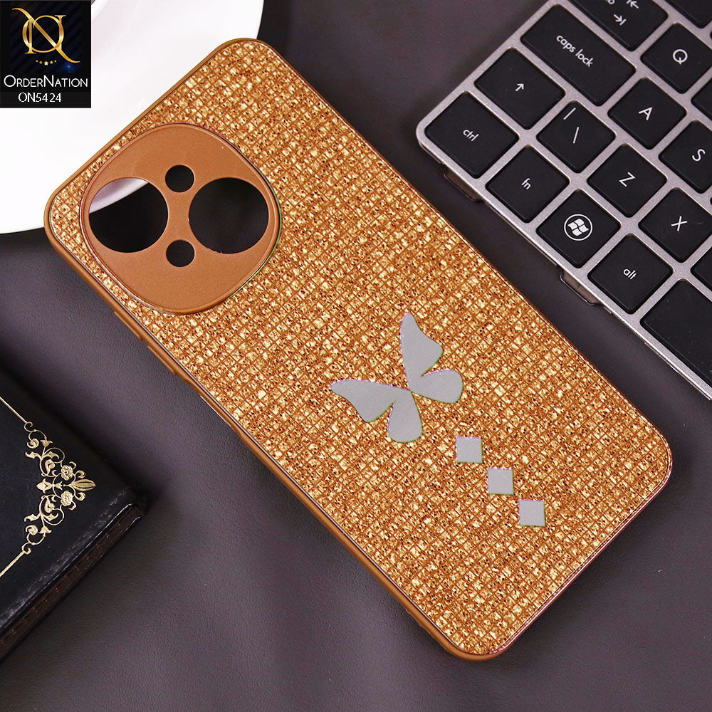 Tecno Pop 9Cover - Brown - New Butterfly Soft Case With Camera Protection