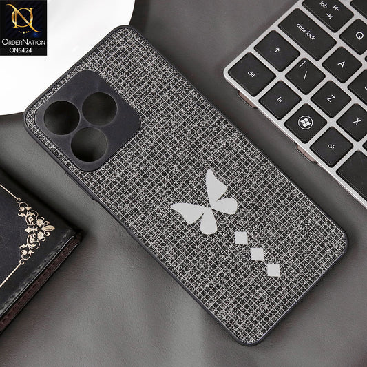 Realme C51 Cover - Black - New Butterfly Soft Case With Camera Protection