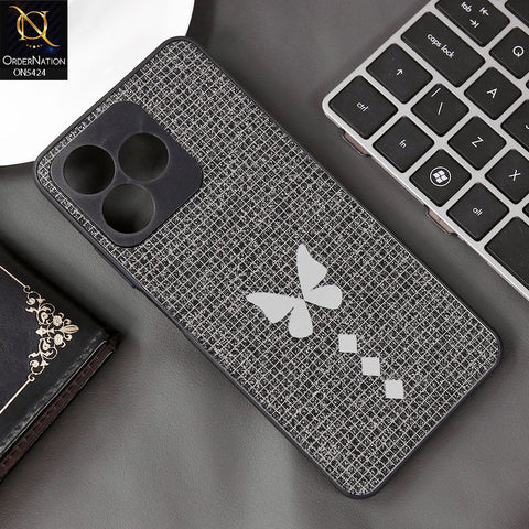 Realme C51 Cover - Black - New Butterfly Soft Case With Camera Protection