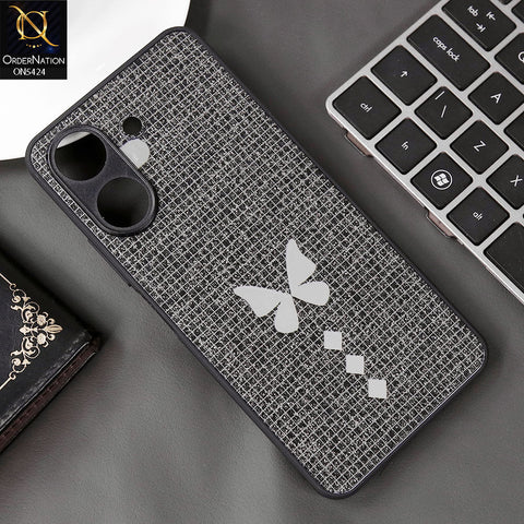 Xiaomi Redmi 13C Cover - Black - New Butterfly Soft Case With Camera Protection