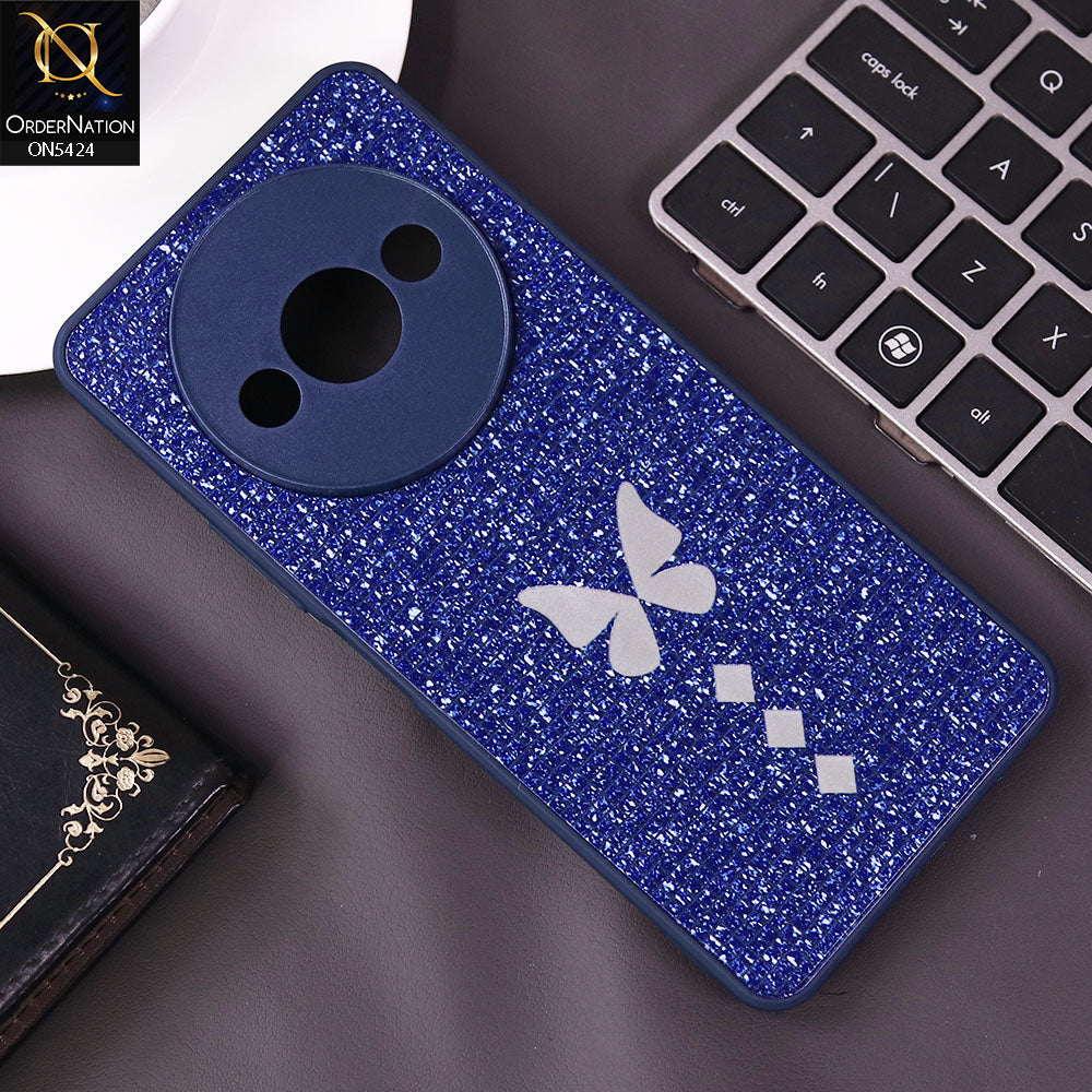 Xiaomi Redmi A3x Cover - Blue - New Butterfly Soft Case With Camera Protection