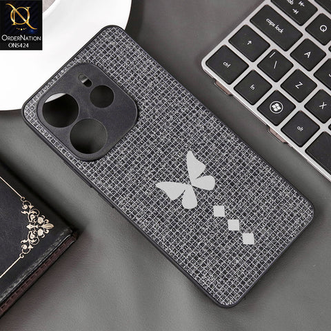 Xiaomi Redmi Note 14 4G Cover - Black - New Butterfly Soft Case With Camera Protection