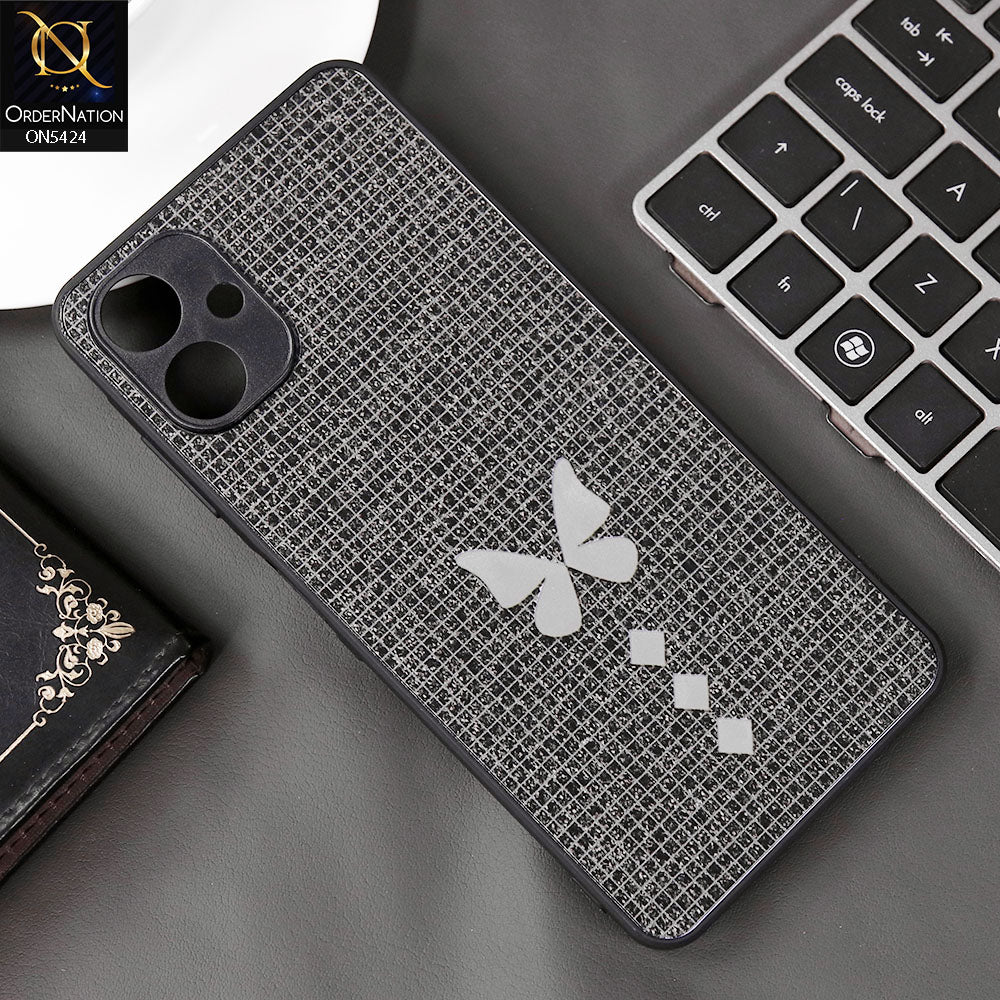 Samsung Galaxy A06 Cover - Black - New Butterfly Soft Case With Camera Protection