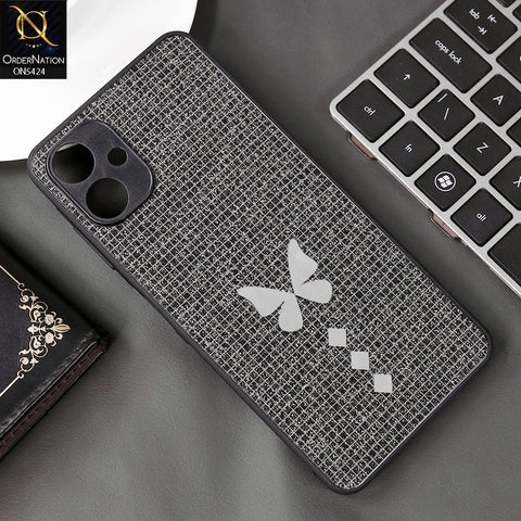 Samsung Galaxy A06 Cover - Black - New Butterfly Soft Case With Camera Protection