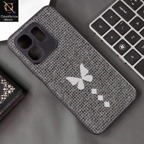 Infinix Hot 50i Cover - Black - New Butterfly Soft Case With Camera Protection
