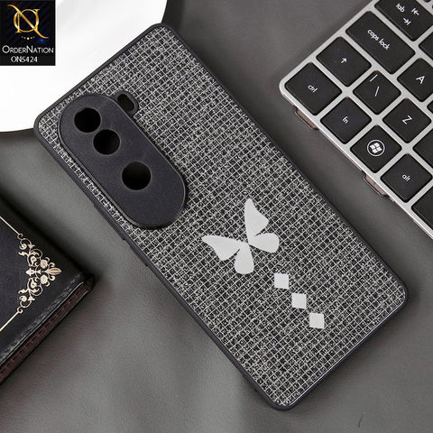 Vivo V40e Cover - Black - New Butterfly Soft Case With Camera Protection