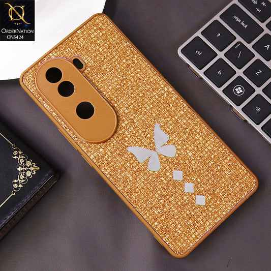 Vivo iQOO Z9s Cover - Brown - New Butterfly Soft Case With Camera Protection