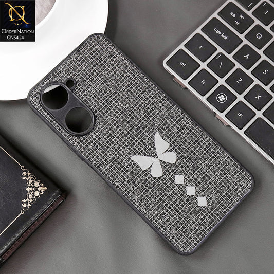 Vivo Y03t Cover - Black - New Butterfly Soft Case With Camera Protection