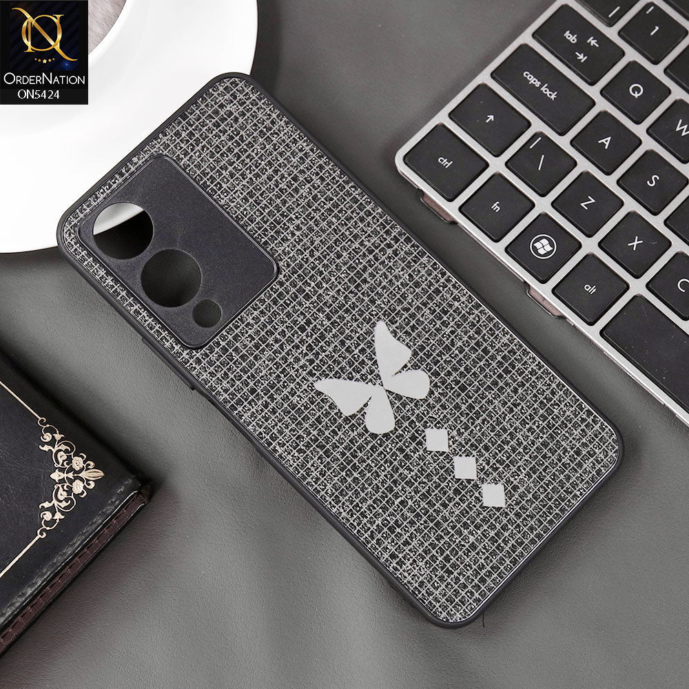 Vivo Y28 5G Cover - Black - New Butterfly Soft Case With Camera Protection