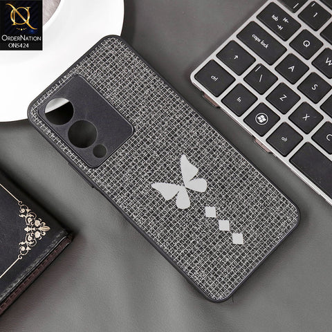 Vivo Y28 5G Cover - Black - New Butterfly Soft Case With Camera Protection