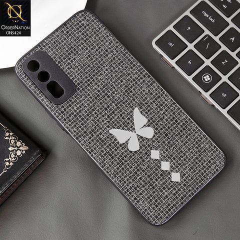 Vivo Y20s Cover - Black - New Butterfly Soft Case With Camera Protection