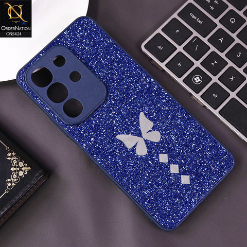 Vivo Y29 Cover - Blue - New Butterfly Soft Case With Camera Protection