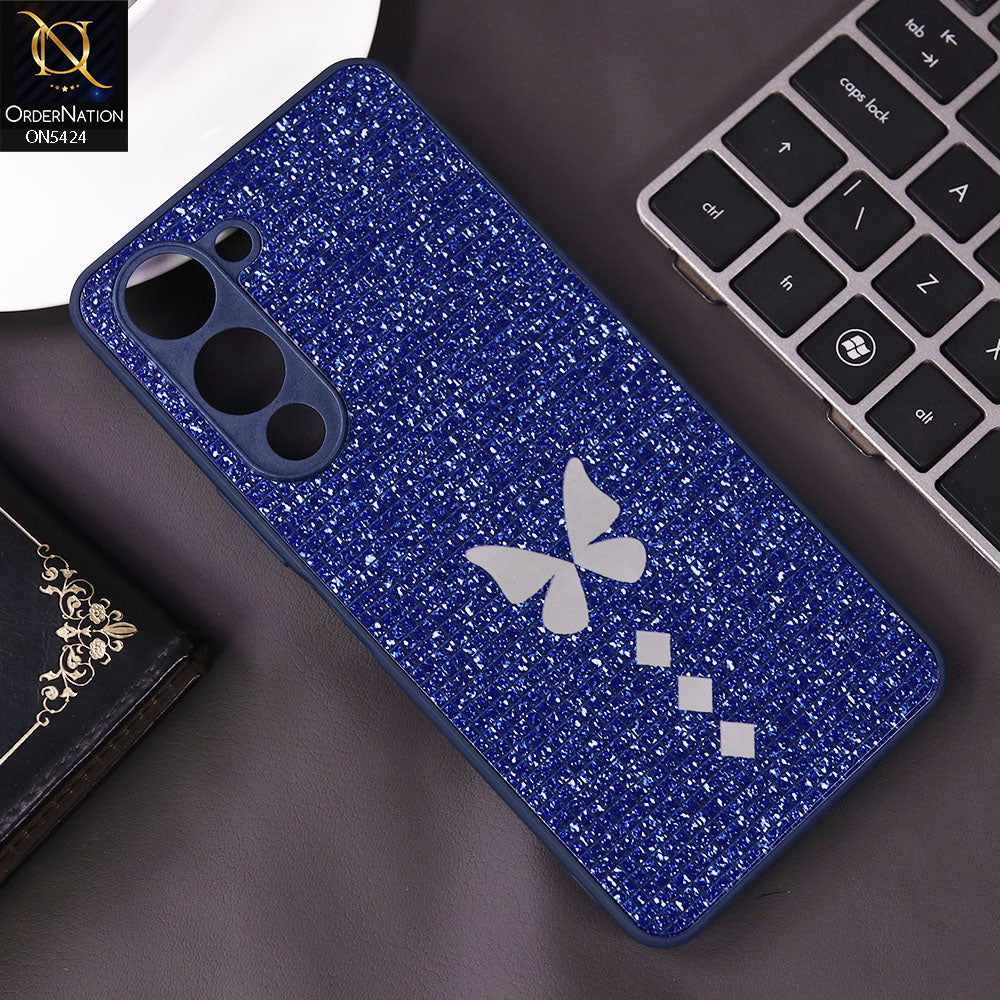 Vivo Y04 Cover - Blue - New Butterfly Soft Case With Camera Protection