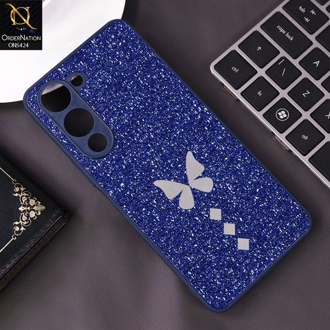 Vivo Y04 Cover - Blue - New Butterfly Soft Case With Camera Protection