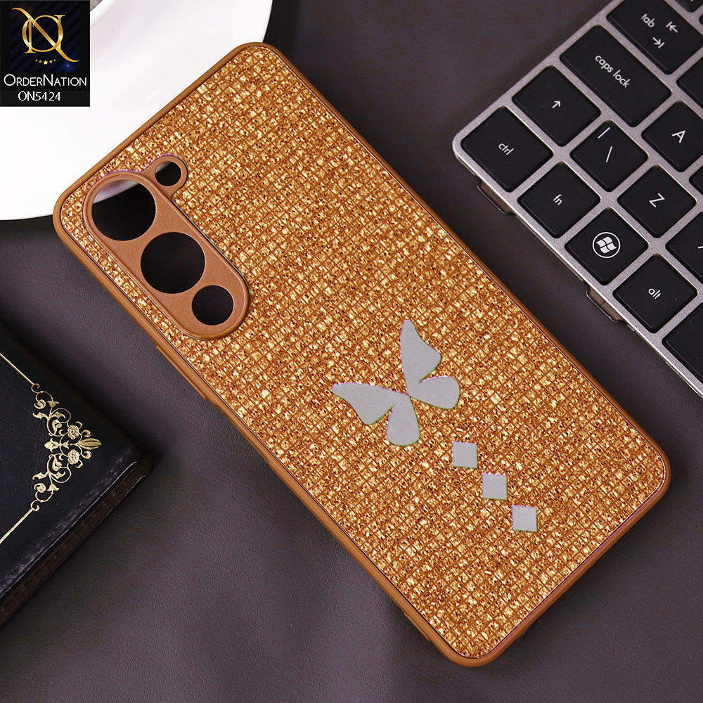 Vivo Y29s Cover - Brown - New Butterfly Soft Case With Camera Protection