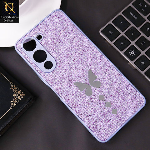 Vivo Y29s Cover - Purple - New Butterfly Soft Case With Camera Protection