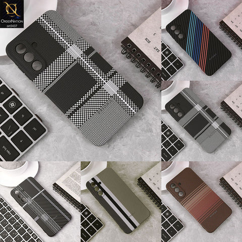 Samsung Galaxy A56 Cover - Design1 - New Slim Carbon Fiber Texture Case With Camera Protection