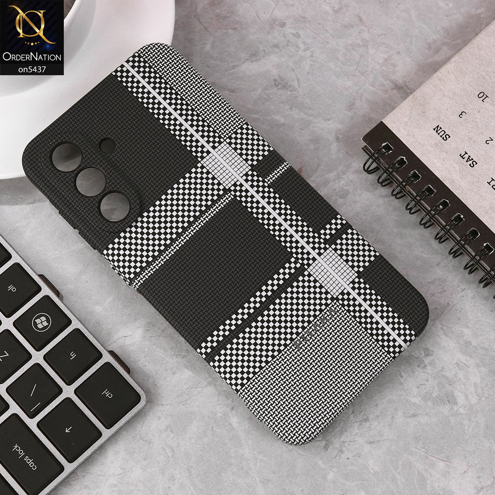 Samsung Galaxy A56 Cover - Design2 - New Slim Carbon Fiber Texture Case With Camera Protection