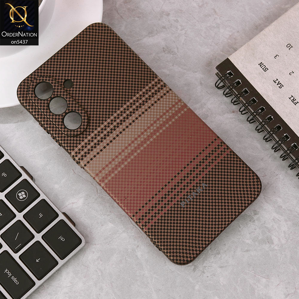 Samsung Galaxy A36 Cover - Design3 - New Slim Carbon Fiber Texture Case With Camera Protection