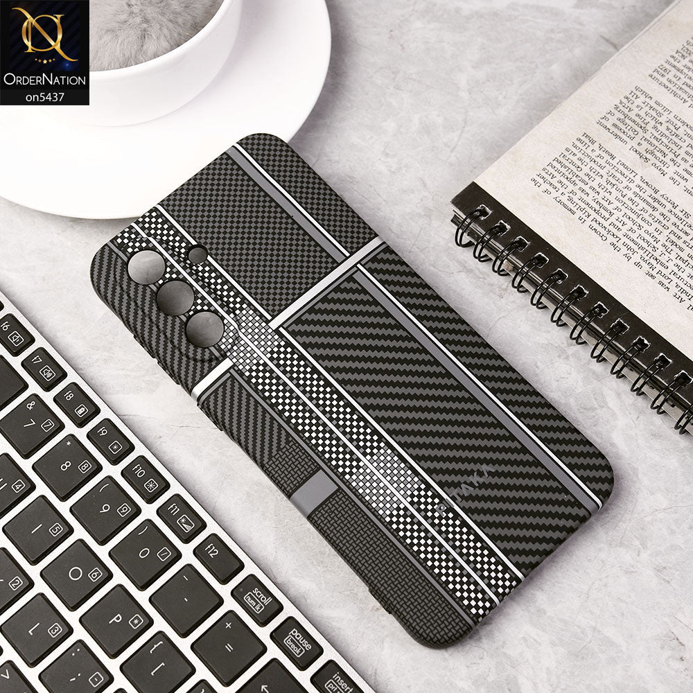 Samsung Galaxy A56 Cover - Design5 - New Slim Carbon Fiber Texture Case With Camera Protection