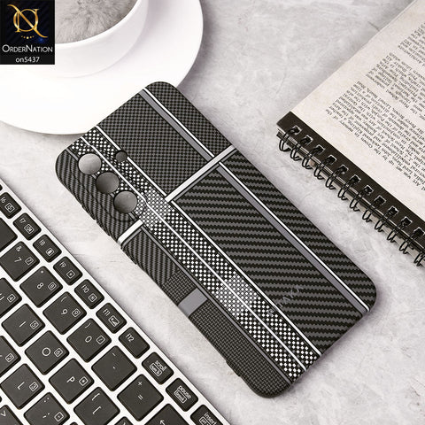Samsung Galaxy A56 Cover - Design5 - New Slim Carbon Fiber Texture Case With Camera Protection