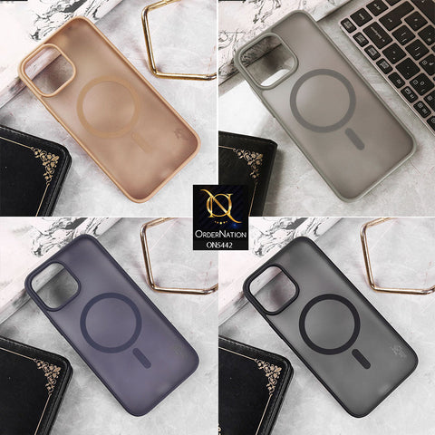 Samsung Galaxy S25 Ultra Cover - Light Brown - Blue Shark Premium Magsafe Soft case