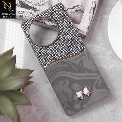 Tecno Camon 30S Cover - Gray - Shiny Glitter Bling Texture Soft Case