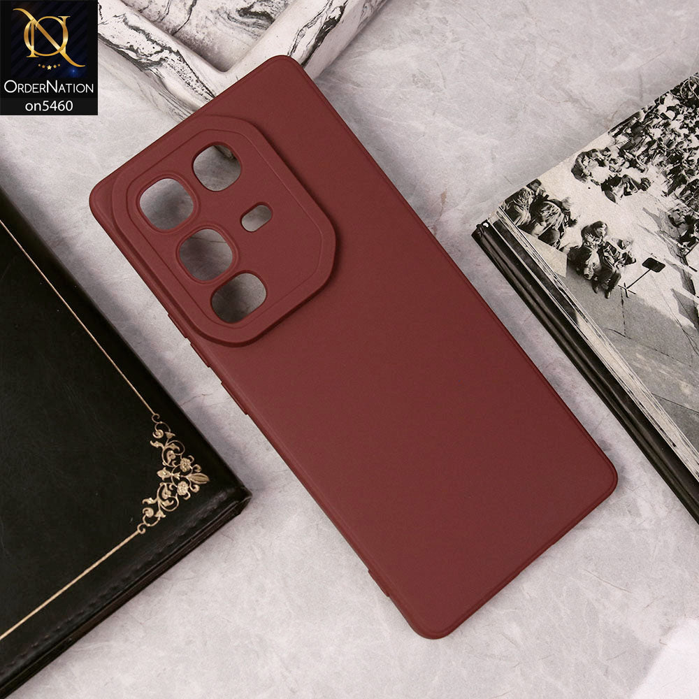 Infinix Note 50 4G Cover - Red - New Soft Silicone Case With Camera Protection
