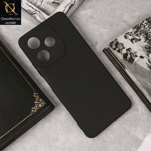 Realme C53 Cover - Black - New Soft Silicone Case With Camera Protection