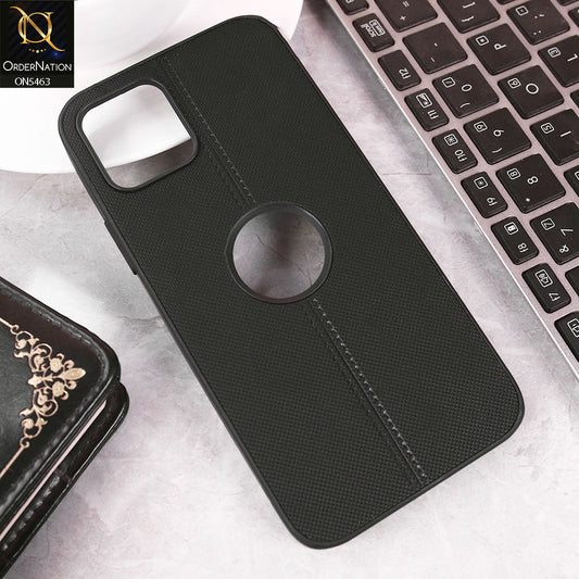 iPhone 16 Pro Cover - Black -  Premium Dotted Texture Soft Case