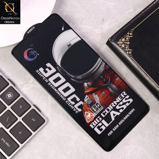 Samsung Galaxy M05 Screen Protector - Black - Premium G-tel 300CC Tempered High Quality Big Corner Screen Protector